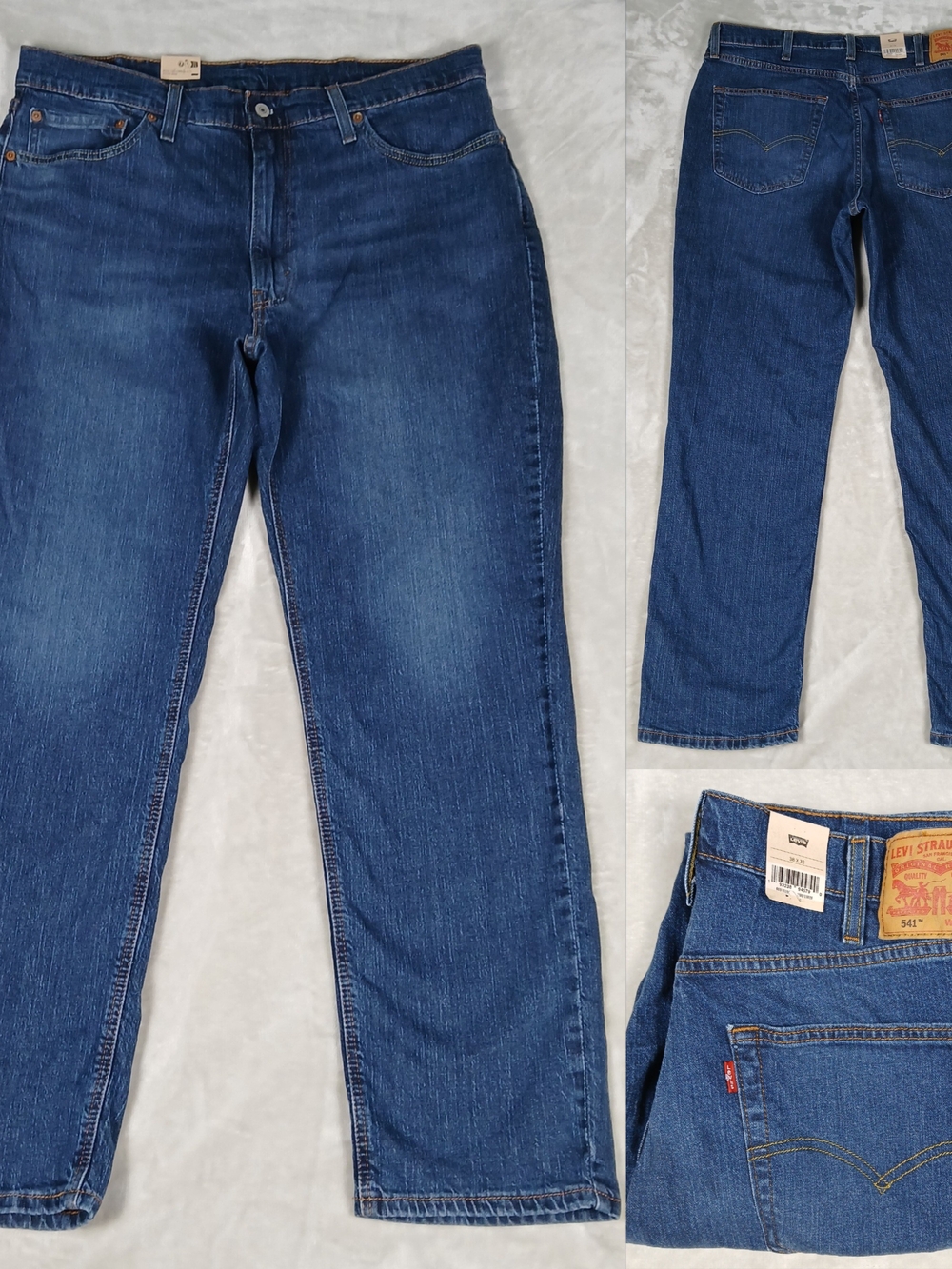 Levi's 541 Jeans 38x32 Men's Dark Wash NWT